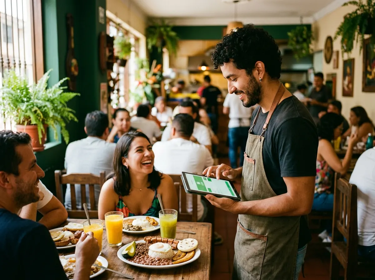 Restaurante usando SIPPIZ